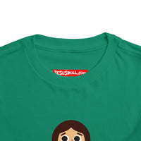 "Love God Love Others" Jesus Heart Shirt - Toddler T-Shirt - Sizes 2T-5T