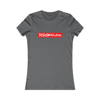 You're a Jesus Doll. The Jesusdoll.com Stylish Women's Tee. Every Day Double-Entendre Evangelism.