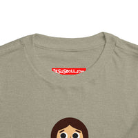 "Love God Love Others" Jesus Heart Shirt - Toddler T-Shirt - Sizes 2T-5T
