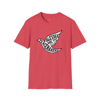 'Blessed Are the Peacemakers' Jesus Quote in Dove Shirt - Unisex Adult Tee Shirt - Sizes XS-5XL