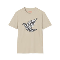 'Blessed Are the Peacemakers' Jesus Quote in Dove Shirt - Unisex Adult Tee Shirt - Sizes XS-5XL