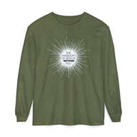 'The Kingdom of God is Within You' Jesus Quote Shirt - Unisex Adult Long Sleeve Tee Shirt - Sizes XS-5XL