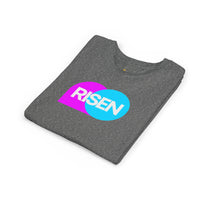 "Risen" Easter T Shirt - Youth Short Sleeve - Unisex Sizes YS-YXL