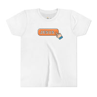"Choose Jesus" Christian T Shirt - Youth Short Sleeve - Unisex Sizes YS-YXL