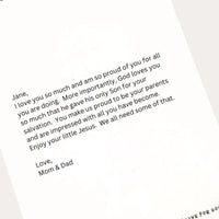 JesusGram - The Christian Gift Box - BibleCard : Personalized Note