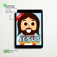 Free eBook with Purchase of Lil' Jesus. Get a digital version of 'The Story of Jesus', our bestselling illustrated rhyming board book free for a limited time.