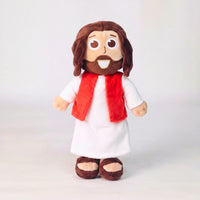Lil' Jesus is a little plush bead-filled Jesus toy of Jesus Christ. Made for babies, toddlers, children and grandchildren.