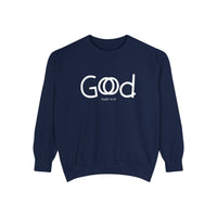 Garment-Dyed Sweatshirt - Cozy Classic Crewneck