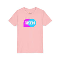"Risen" Easter T Shirt - Youth Short Sleeve - Unisex Sizes YS-YXL