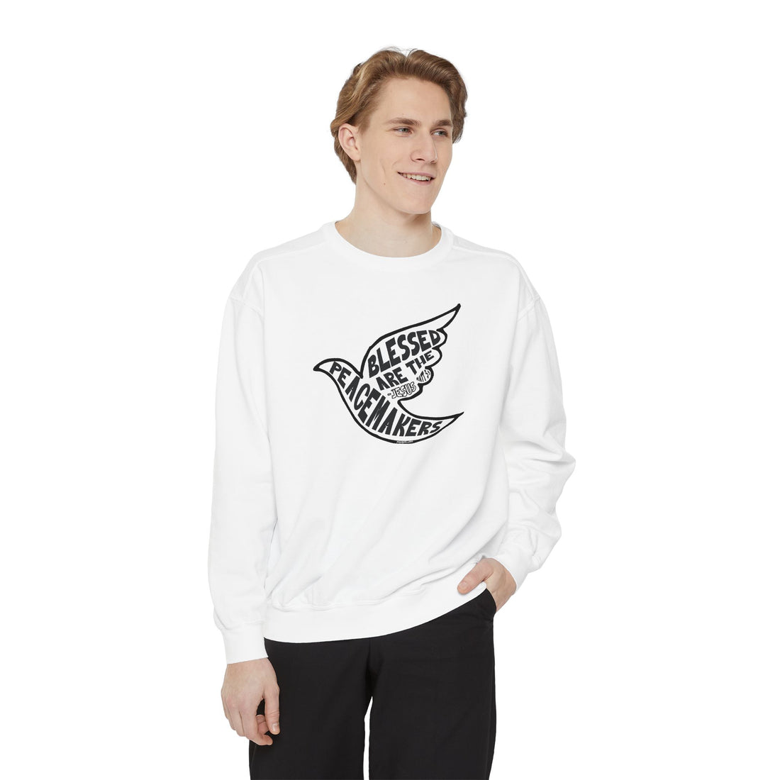 Blessed Are the Peacemakers Dove Sweatshirt