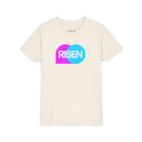"Risen" Easter T Shirt - Youth Short Sleeve - Unisex Sizes YS-YXL