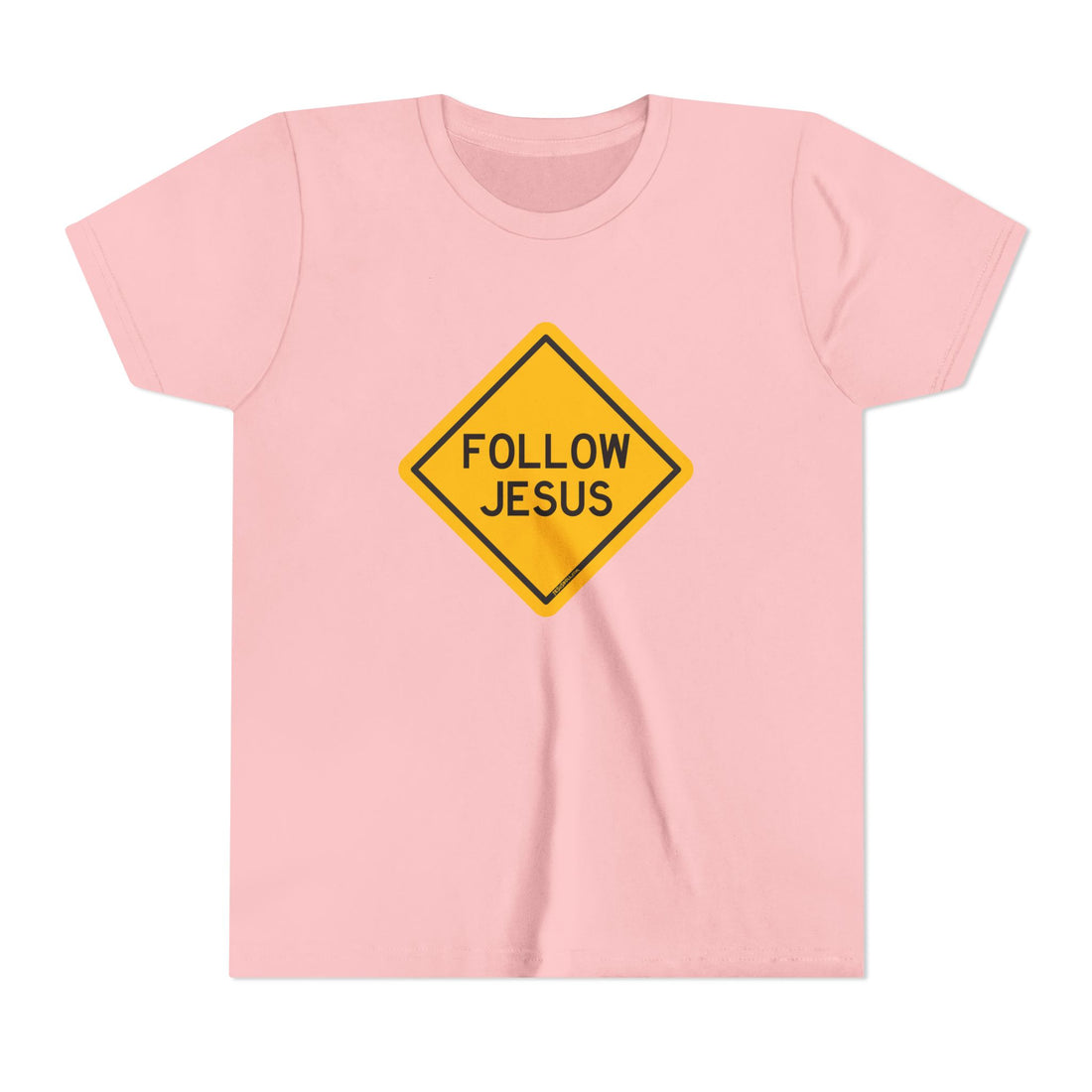 "Follow Jesus" Street Sign Shirt - Youth T-Shirt - Sizes Youth S-XL