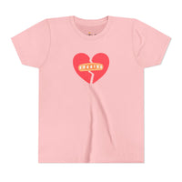 "Forgive" Heals Broken Hearts T Shirt - Youth Short Sleeve - Unisex Sizes YS-YXL