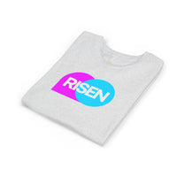 "Risen" Easter T Shirt - Youth Short Sleeve - Unisex Sizes YS-YXL