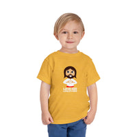 "Love God Love Others" Jesus Heart Shirt - Toddler T-Shirt -  Sizes 2T-5T