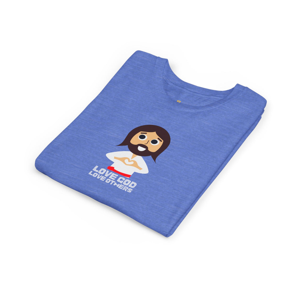 "Love God, Love Others" Jesus T Shirt - Youth Short Sleeve - Unisex Sizes YS-YXL