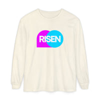 "Risen" Easter Shirt - Adult Long Sleeve - Unisex Sizes S-3XL