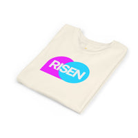 "Risen" Easter T Shirt - Youth Short Sleeve - Unisex Sizes YS-YXL