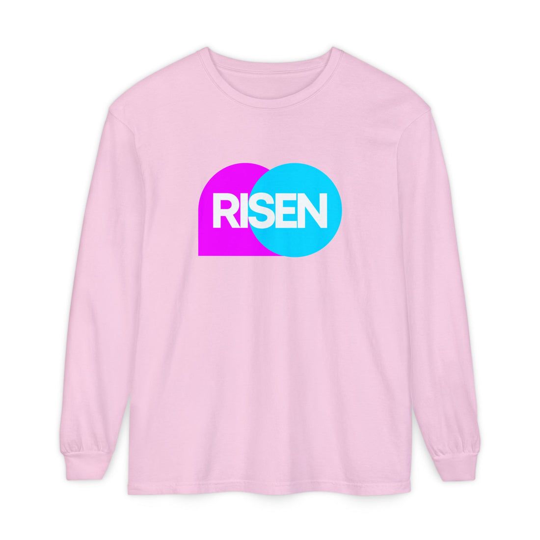 "Risen" Easter Shirt - Adult Long Sleeve - Unisex Sizes S-3XL