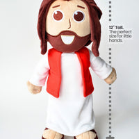 The Talking Jesus Doll - The 12" Plush Jesus Doll that speaks 10 phrases Jesus said in the Bible.  A boys and girls toy gift idea for Easter, Baptisms, Birthdays and Christmas. 