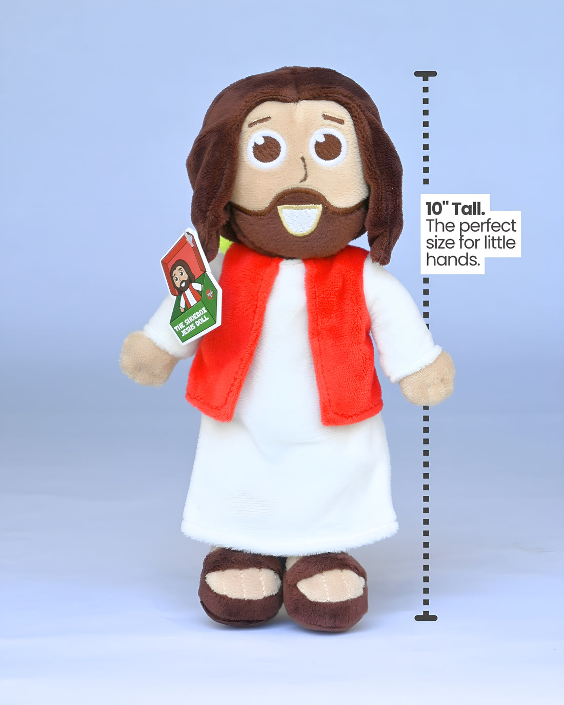 Lil Jesus - a plush doll of Jesus Christ.  Christian toy for girls and boys.